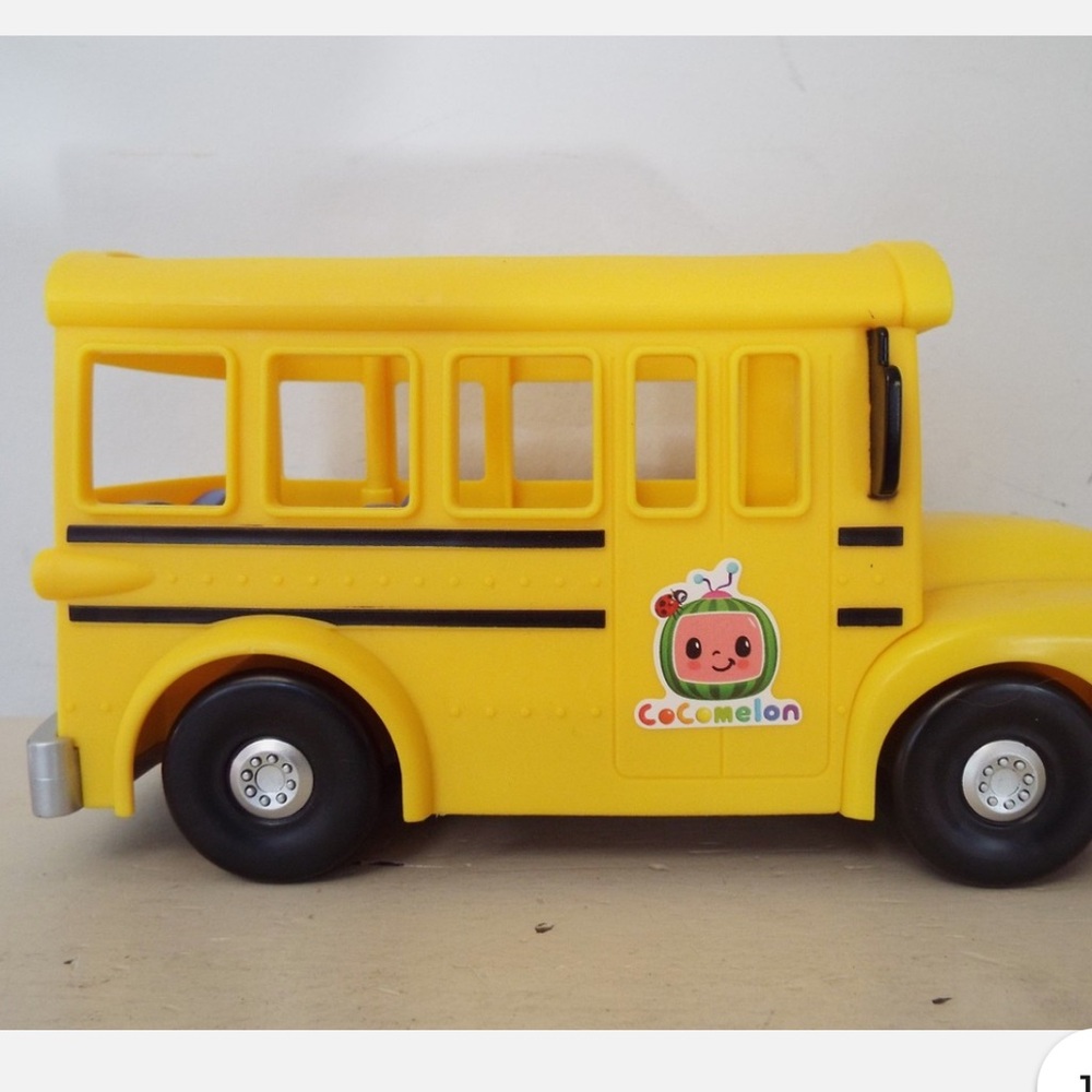 Cocomelon Yellow School Bus Toy